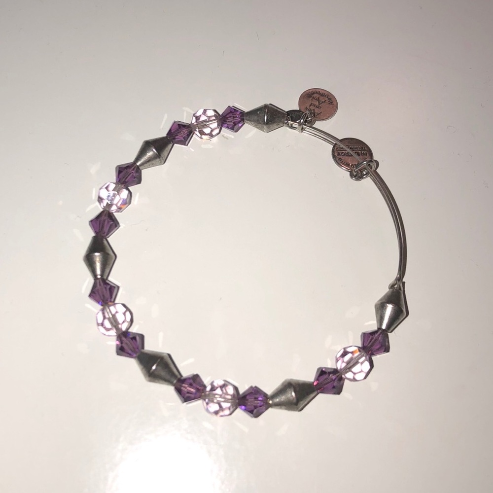 Alex and Ani crystal beaded bracelet